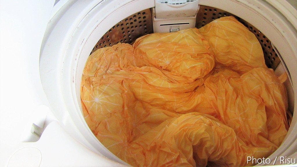 洗濯機が使える冬用掛け布団”ホオンテック”洗ってみた！